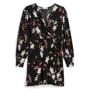 KAILEIGH | Annabel Knit Faux Wrap Dress